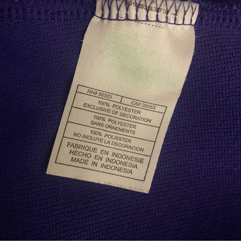 Nike Team Purple Hoodie GUC L (14-16) - Picture 5 of 8
